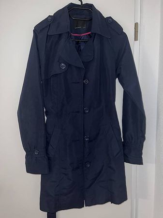 Vero Moda Trenchcoat dunkelblau Gr. XS