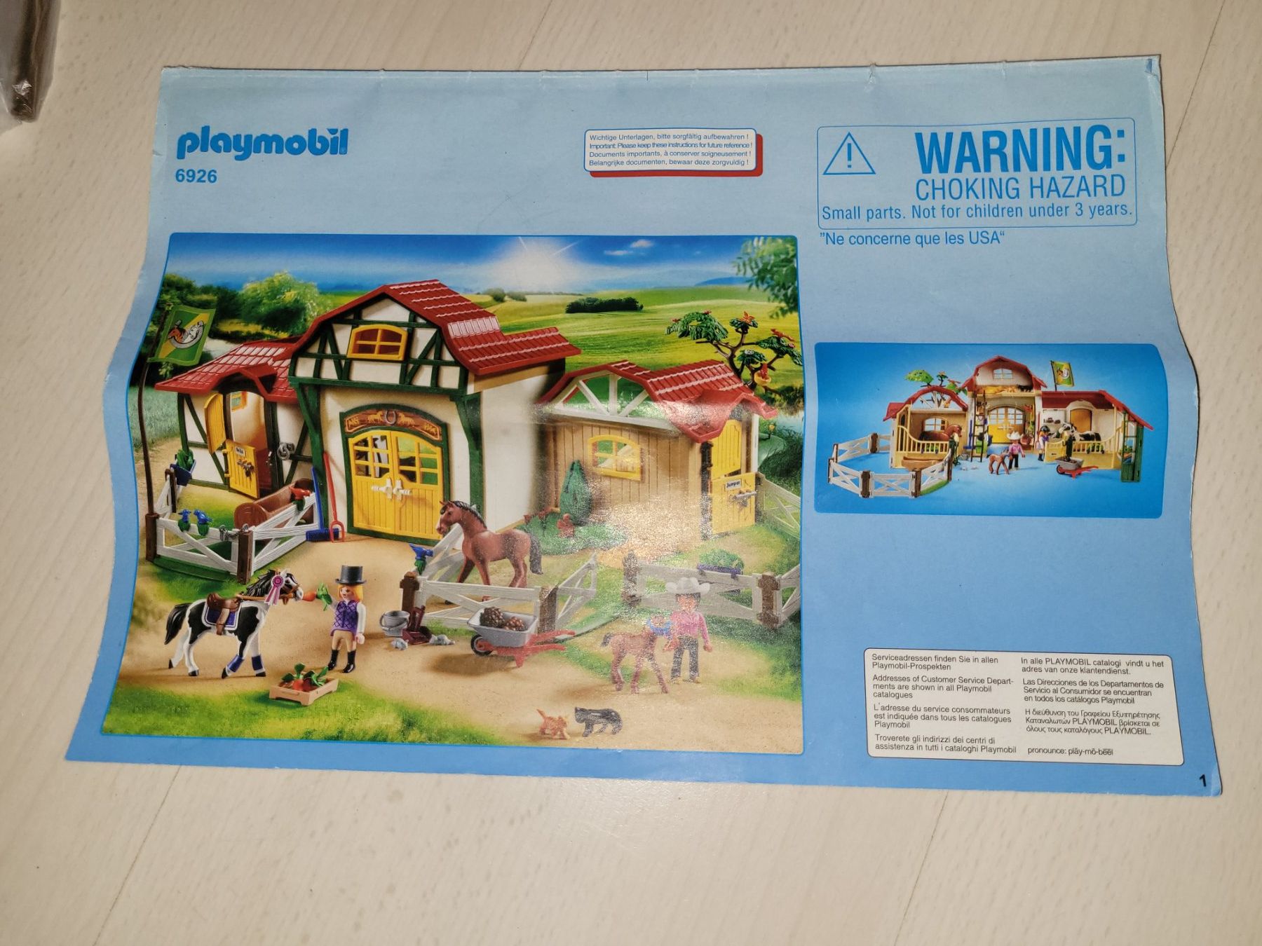 Playmobil Giocattoli: Playmobil grosser Reiterhof – Usato da Uster venduto da Gabi64 7