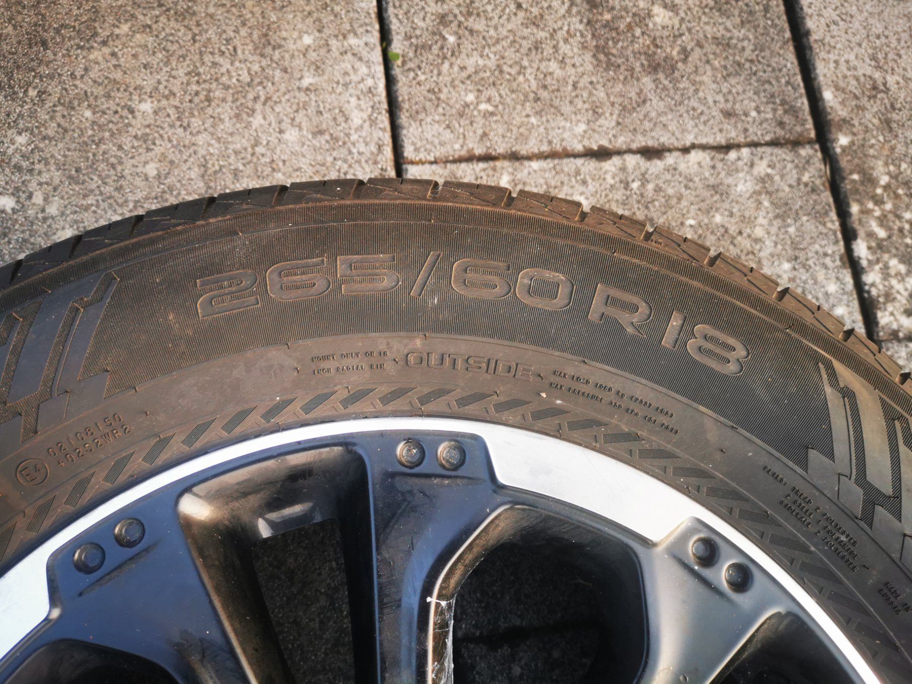 Nokian Pneumatici & Ruote complete: Kompletträder 265/60 R18 – Usato da Dietikon venduto da jokel 2