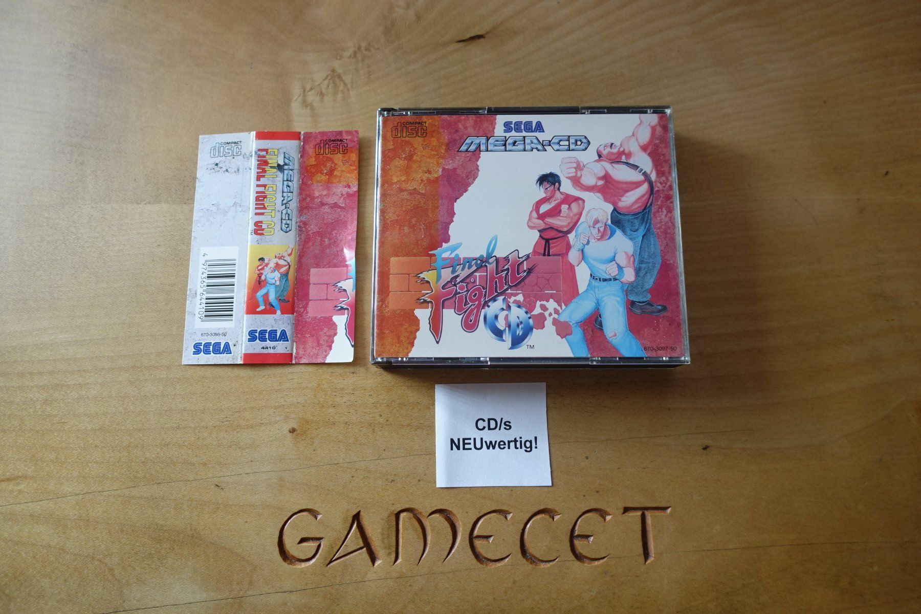 Sega Giochi: Final Fight CD mit Spine - Rar – Usato da Steinach venduto da Gamecet
