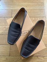 Tod's mocassins femme, cuir brun, taille 36, parfait état