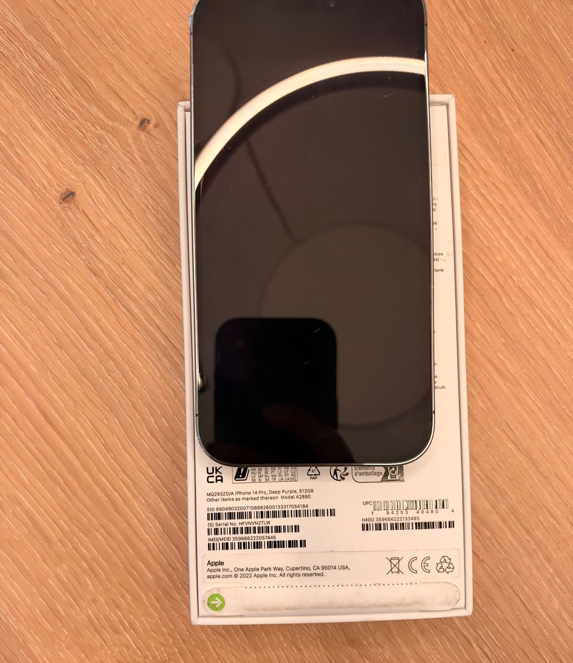 Apple Handys / Smartphones: Apple iPhone 14 Pro, Deep Purple, 512GB – Gebraucht aus Unterlunkhofen von greenbobtail 7