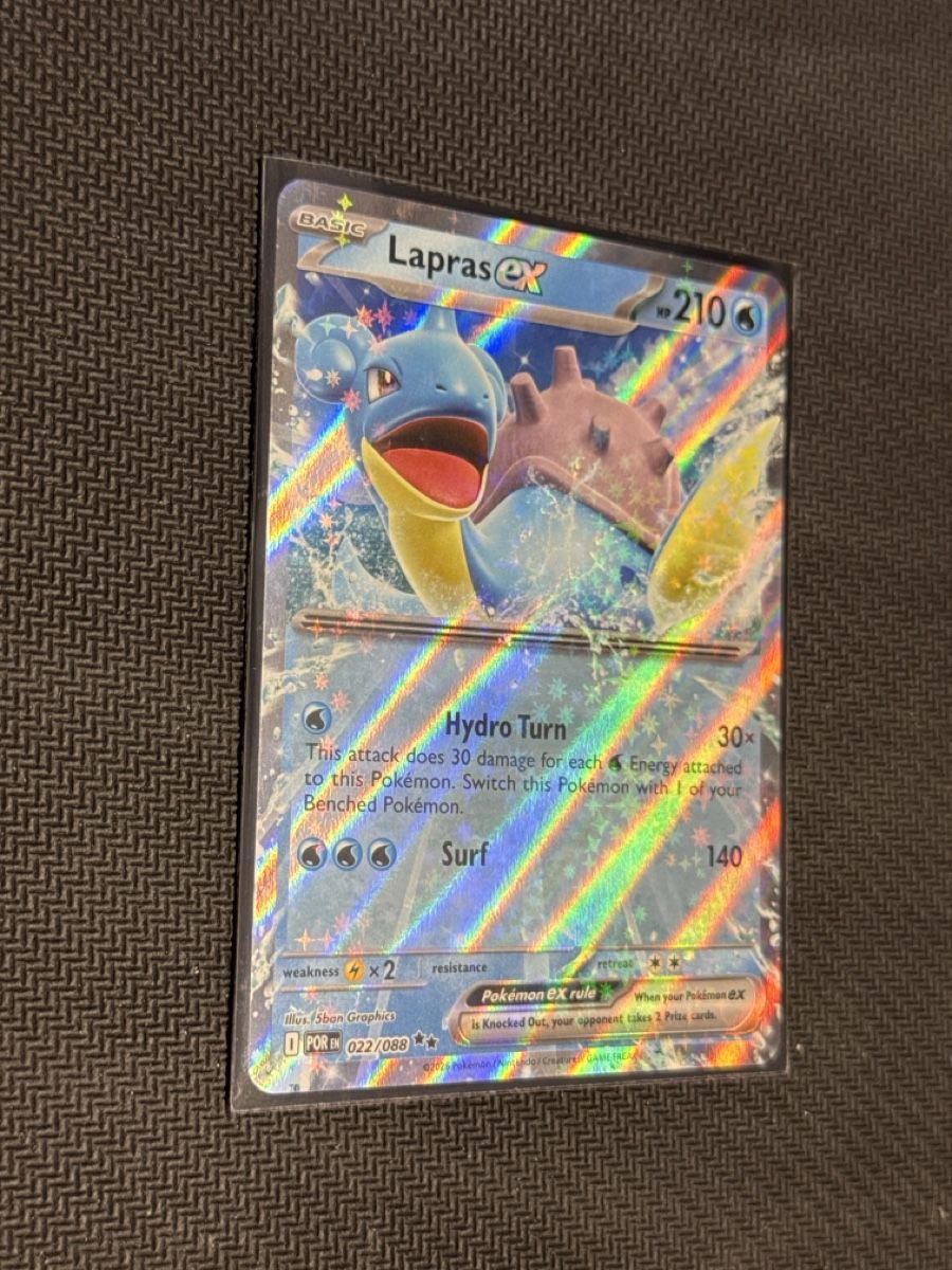 Pokémon Carte collezionabili: Pokémon Karte Lapras EX – Nuovo (secondo la descrizione) da Volketswil venduto da kev_8cfn 1