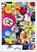 Death NYC Pop Art Druck " Murakami Chanel Banksy Balloon Boy