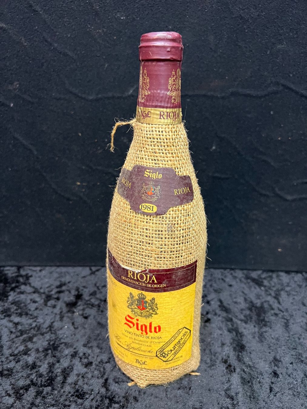 Vino: RIOJA SIGLO 1981 – Nuovo (secondo la descrizione) da Genève venduto da Leboucheoreilles 1