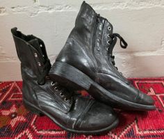 Roberto Santi Boots, Schwarz, Grösse 39
