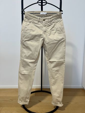 SUMMUM Damen Stoffhose Beige Grösse 32