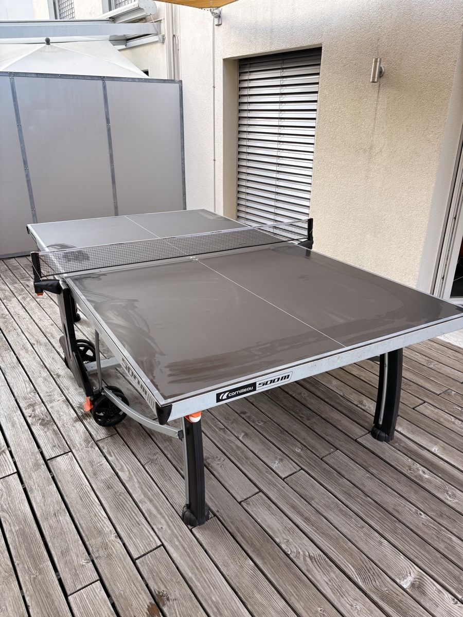 Cornilleau Tischtennis: Ping pong Tisch corrnilleau 500m – Gebraucht aus Bassersdorf von nik_5x92 7