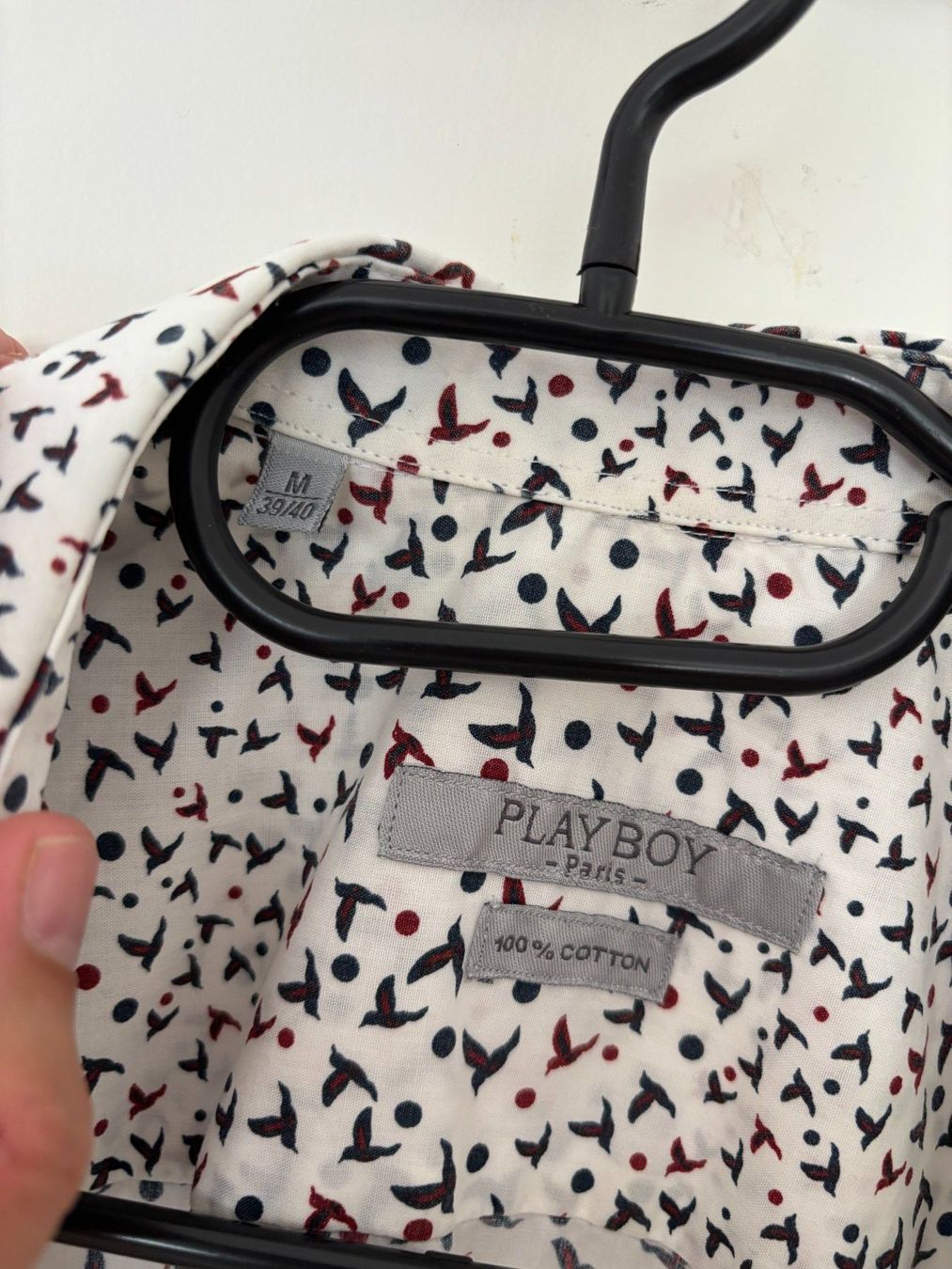 Hemden: STYLISCHER PLAYBOY PARIS HERRENHEMD GR. M – Gebraucht aus Zürich von cocacola08 1