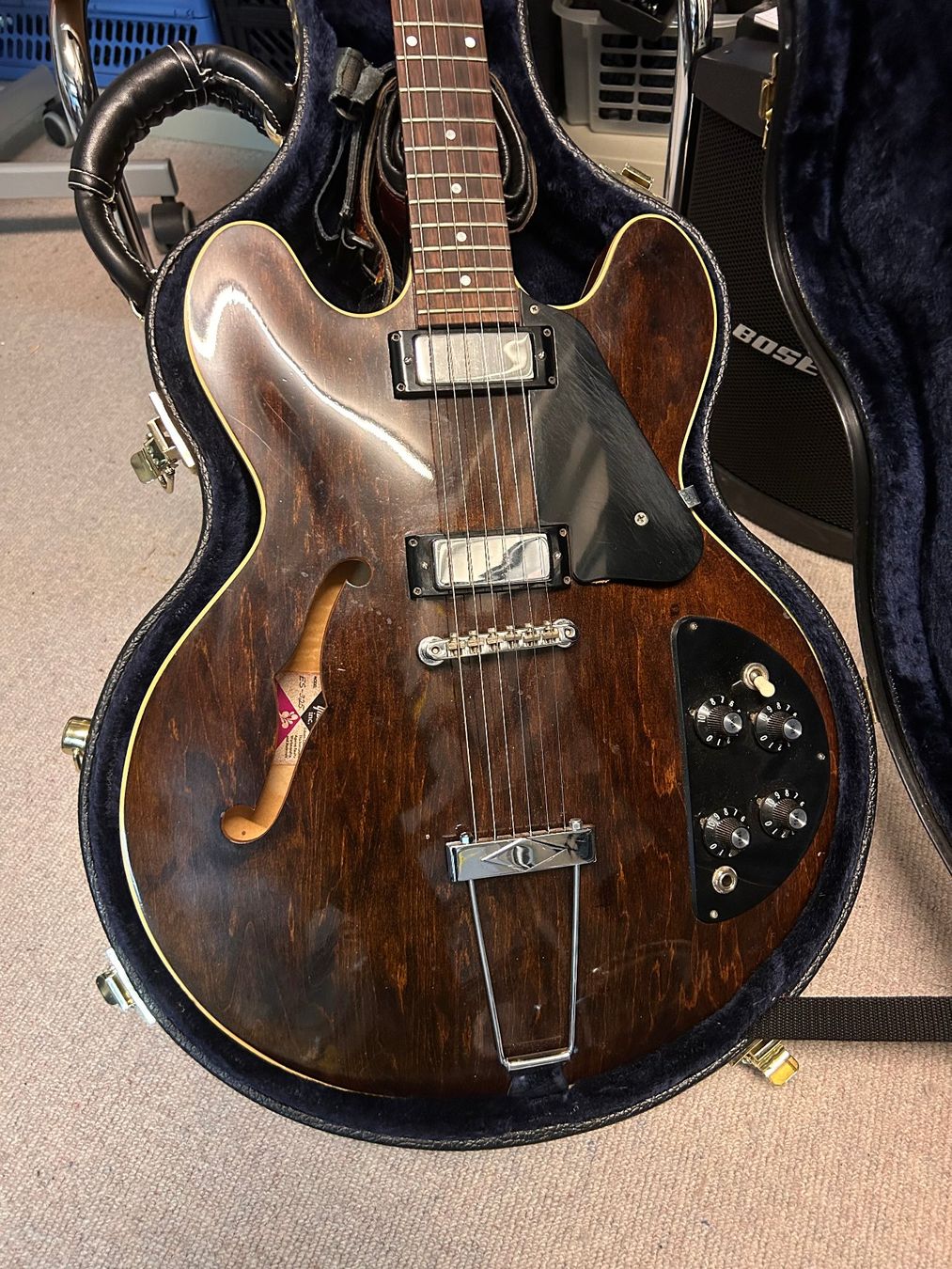 Gibson Musikinstrumente: Gibson ES 325 / Walnut / 1972 / & Koffer – Gebraucht aus Zürich von Meyerman