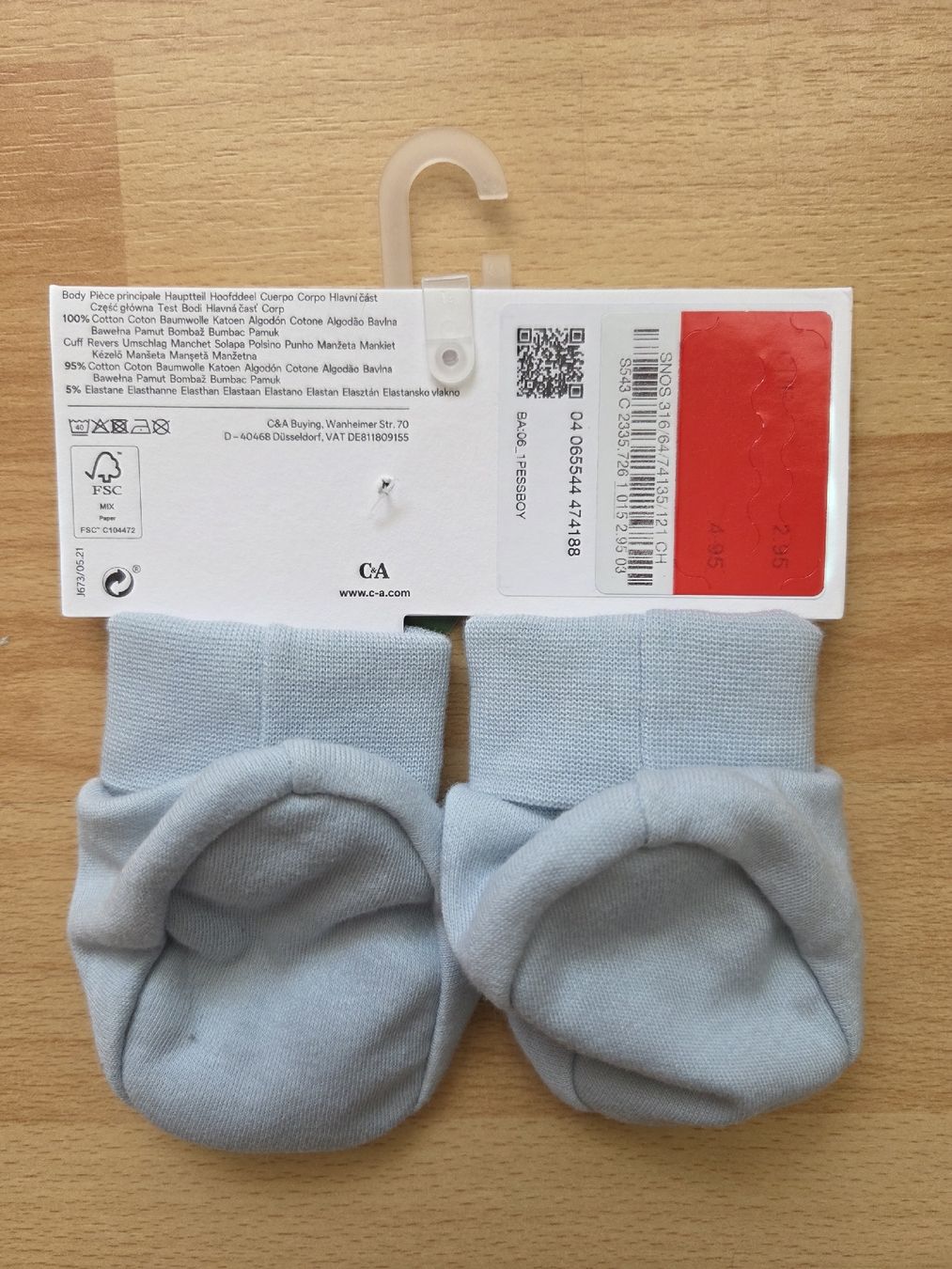 C&A Calze per bambini: Neue C&A Neugeborenen Söckchen  – Nuovo e nell'imballaggio originale da Bazenheid venduto da Han_06 1