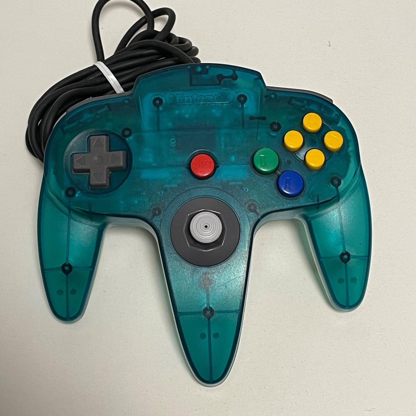 Nintendo Controller: n64 Controller Blau Transparent – Usato da Mollis venduto da GamingCorner