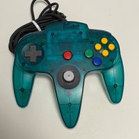 n64 Controller Blau Transparent