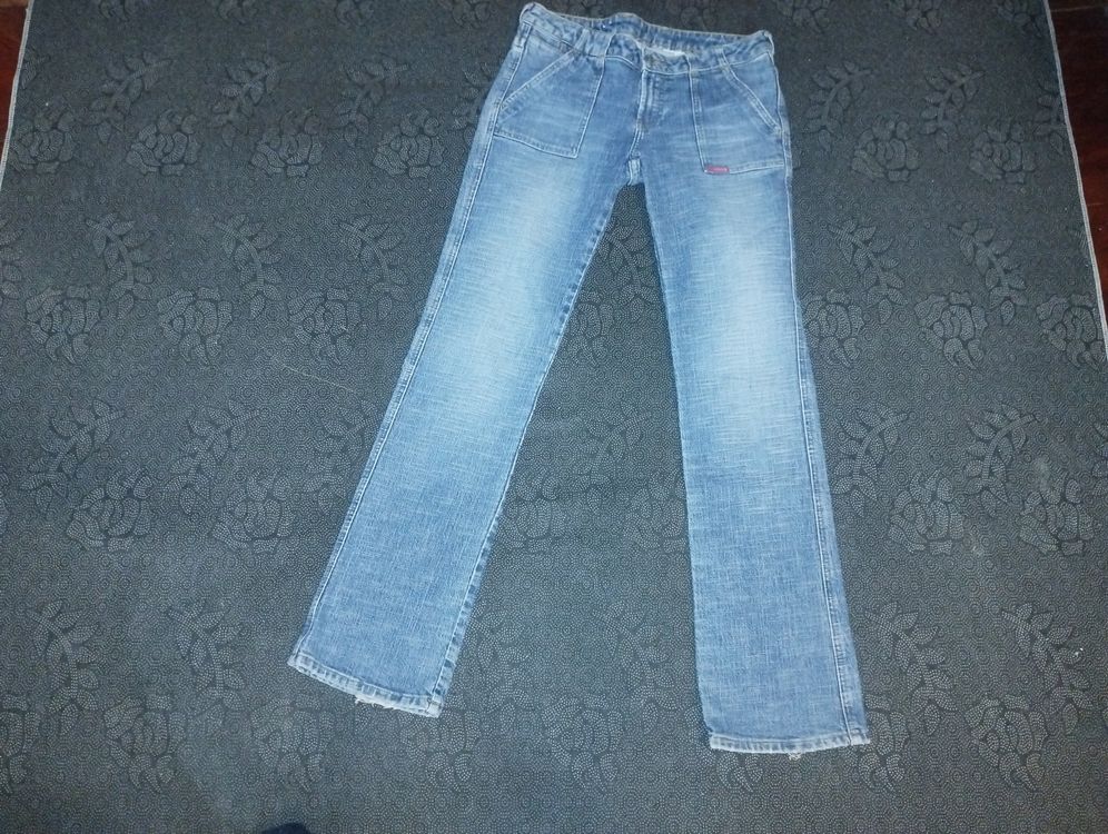 Veste En Jean Miss Sixty Brink – Taille M, Bleu Denim – Occasion En Excellent état, Portée Seulement 2 Fois