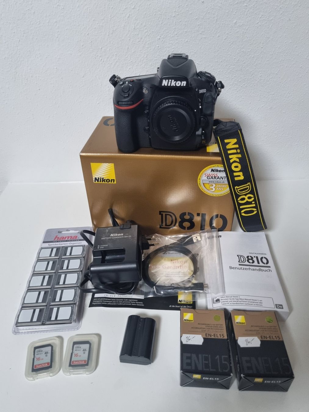 Nikon Kamera: Nikon D810 – Gebraucht aus Rhäzüns von D-VA