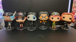 6 Frau Funko Pops