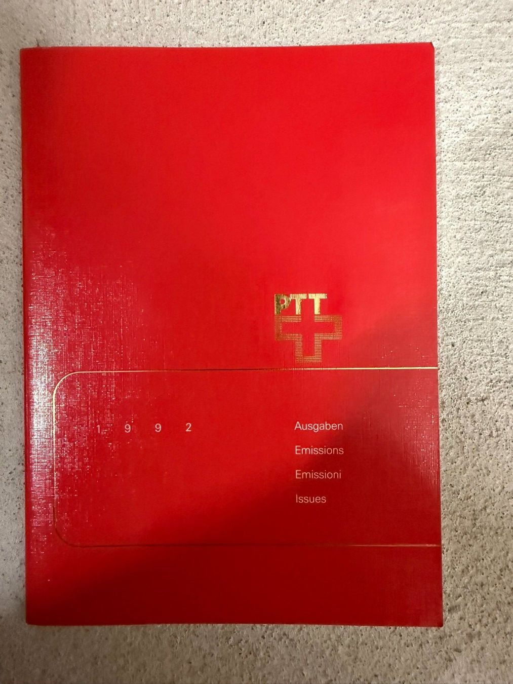 Tutti i francobolli: Jahrbuch der Schweizer Briefmarken 1992 postfrisch – Nuovo (secondo la descrizione) da St. Gallen venduto da K-C1989