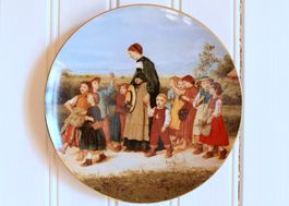 Ankers Erbe SAMMELTELLER - Schulspaziergang