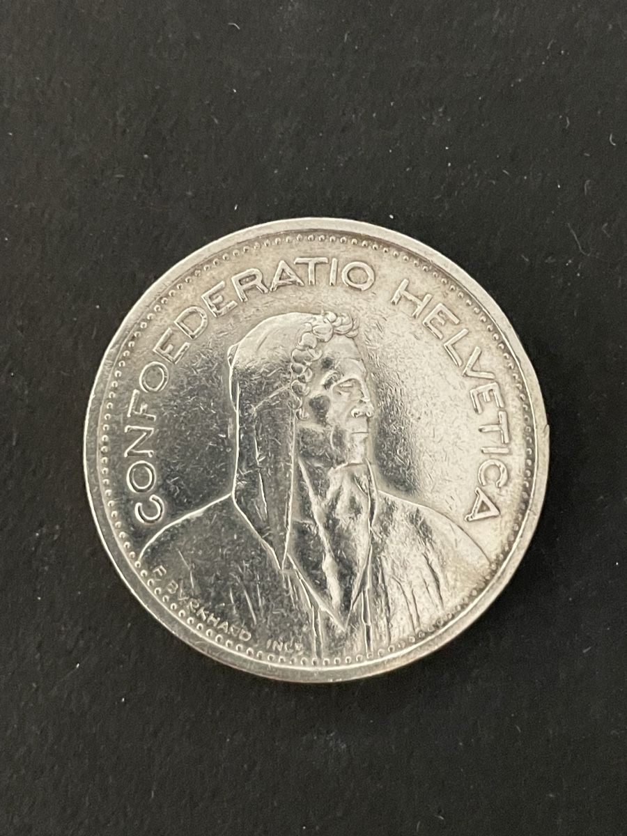 Alle Münzen: 5.- Silber CH Jahr 1953 – Gebraucht aus Meierskappel von Hala03 2