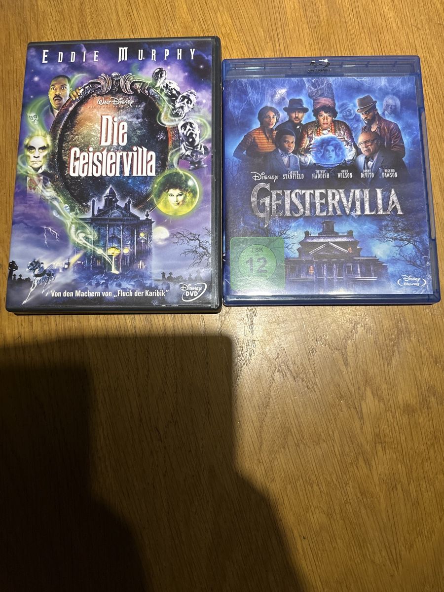 Tutti i DVDs: Die Geistervilla 1-2 Bluray DVD – Usato da Benken ZH venduto da Audi-erich