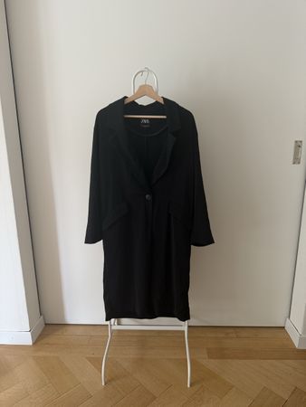 Damen Mantel ZARA schwarz Gr. M