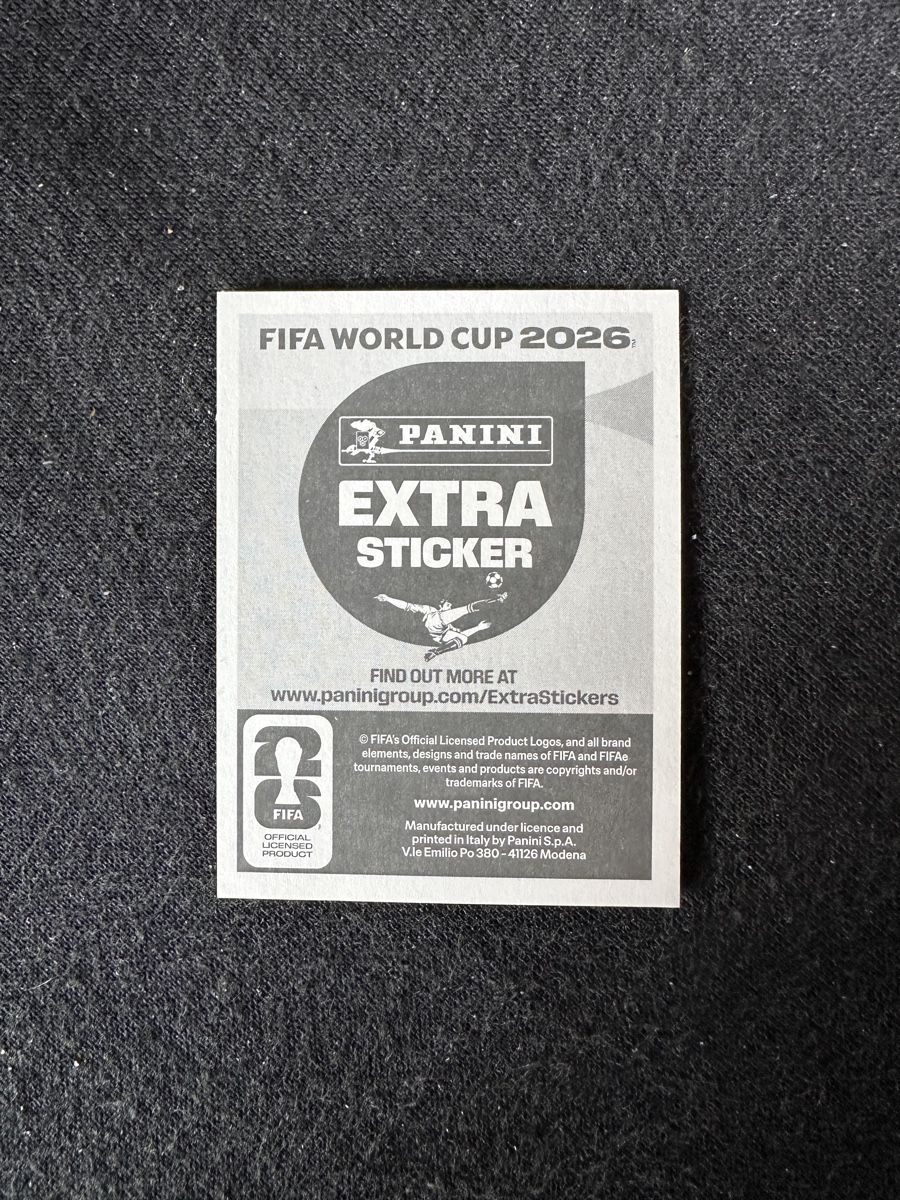 Panini Carte collezionabili: ALPHONSO DAVIES EXTRA STICKER PANINI WM 2026 – Nuovo (secondo la descrizione) da Binz venduto da Cediboy 1