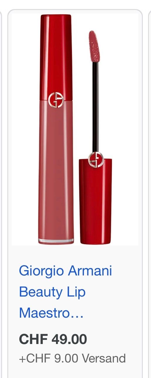 Armani Make-up: Armani Lippenstift Maestro NP. 49.- – Nuovo (secondo la descrizione) da Rüfenacht BE venduto da Milena_1 2