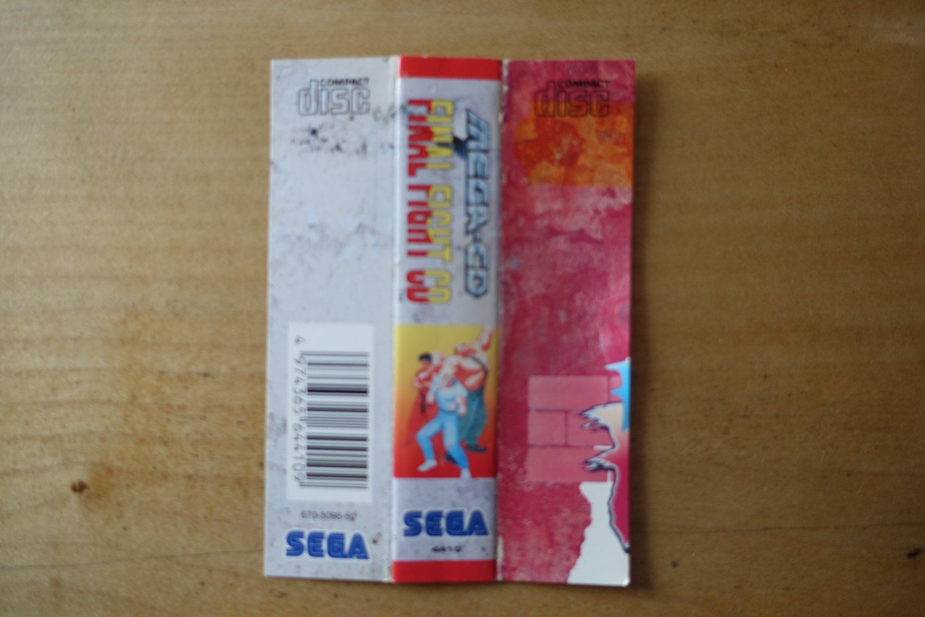 Sega Giochi: Final Fight CD mit Spine - Rar – Usato da Steinach venduto da Gamecet 4
