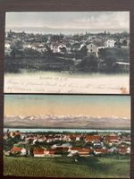 COLOMBIER (MILVIGNES) Vue générale, 2 CP 1907 + 1912