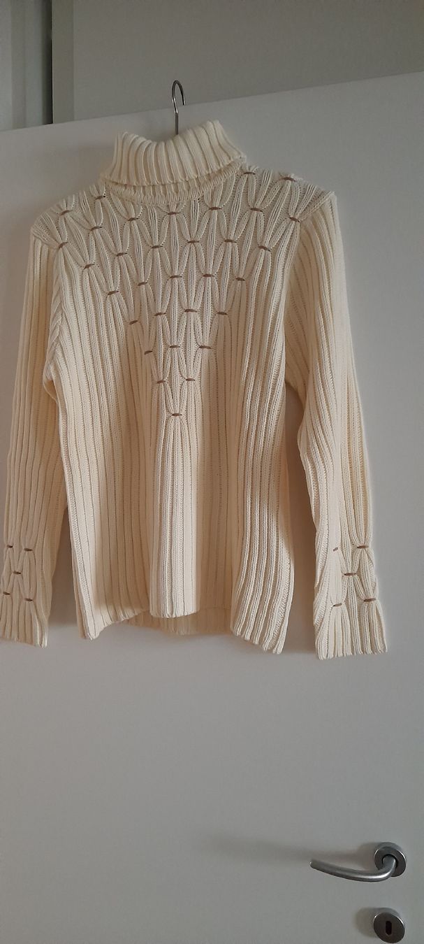 Maglioni & Felpe: Damen Rollkragenpullover just4me Gr. XL beige gestreift – Nuovo (secondo la descrizione) da Schiers venduto da Carmela8 2