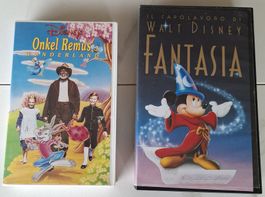 VHS Disney Onkel Remus und Fantasia