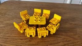 LEGO Duplo Stühle Stuhl Tische Tisch