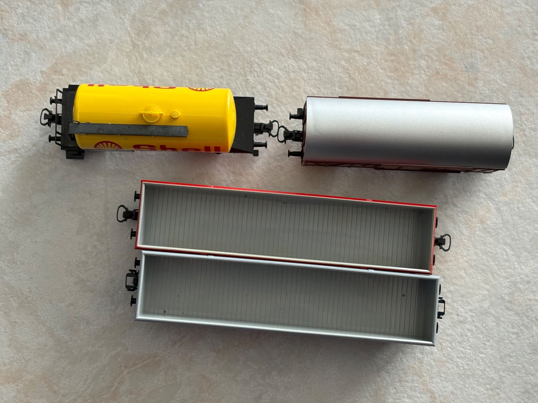 Märklin Modellini di ferrovie: 4x Marklin Guterwagen HO – Nuovo (secondo la descrizione) da Hauterive NE venduto da eriamch 1