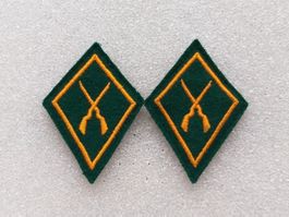 Kragenspiegel Füsilier Set Ord. 1972
