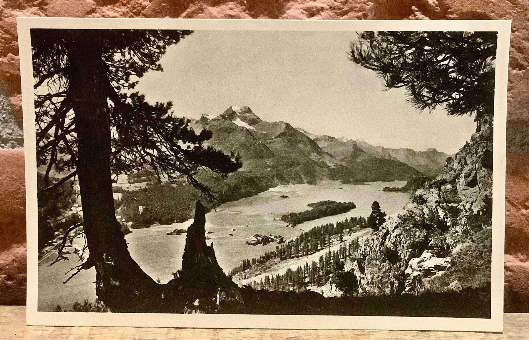Cartoline postali: SILS im Engadin - Silsersee - Bergsee – Usato da Root venduto da ENGLAND-TREASURES