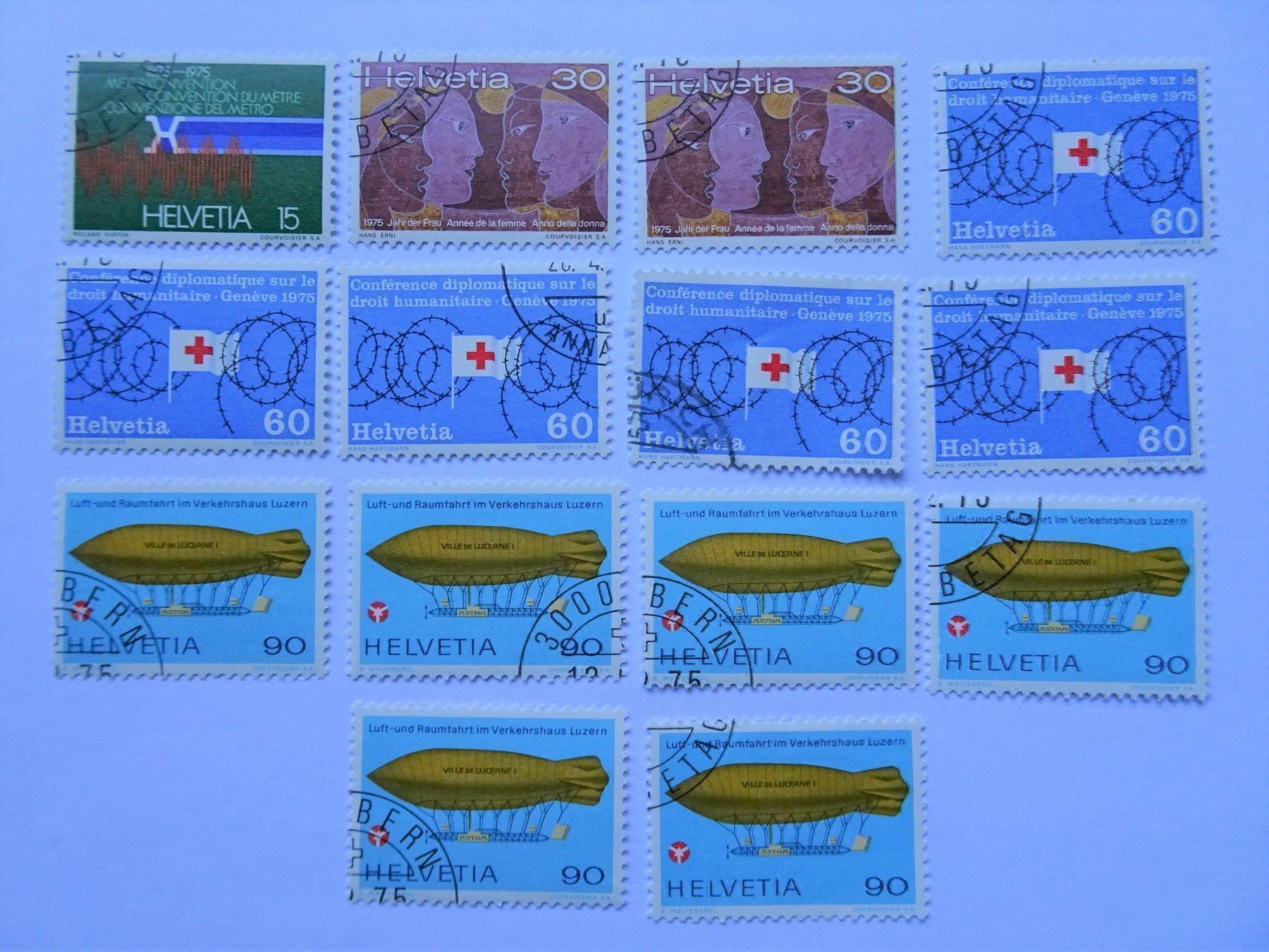 Tous les timbres: 1974 – Neuf (Voir description) à Aadorf par Chnorli-Furz