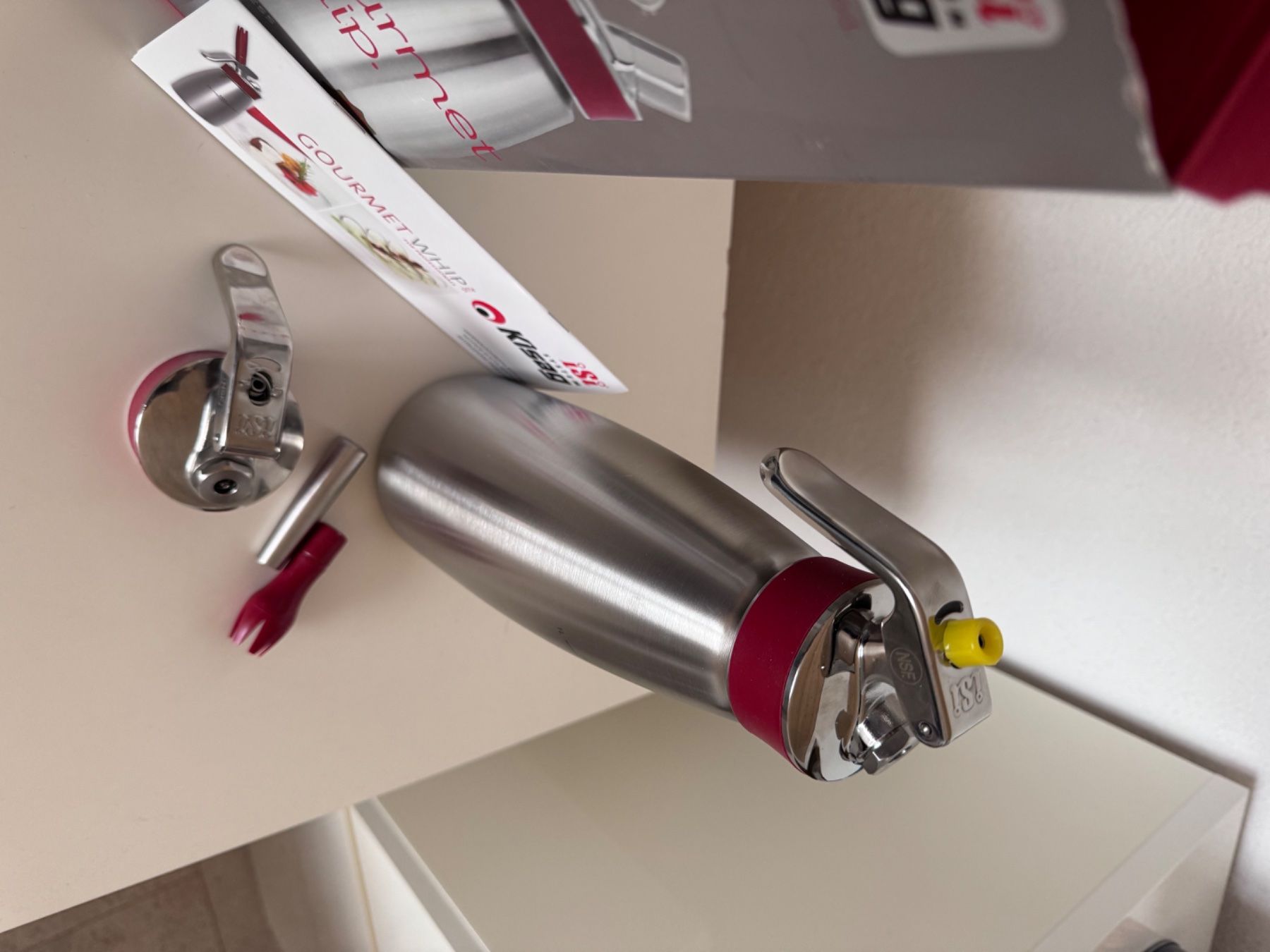 Cucine complete: Kiss professionell whipper neu – Nuovo e nell'imballaggio originale da Oberarth venduto da pal_7lvd 2