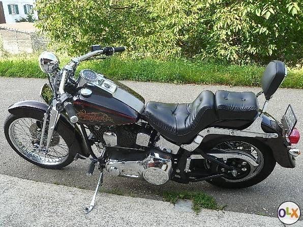 Harley-Davidson Chopper: Harley Davidson FXSTS Softail Springer  Jg. 1992 – Usato da Hauptikon venduto da Steelmausi
