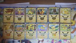 Pokémon 30th Anniversary – Lot of 12 Pikachu Cards – #1–30 S