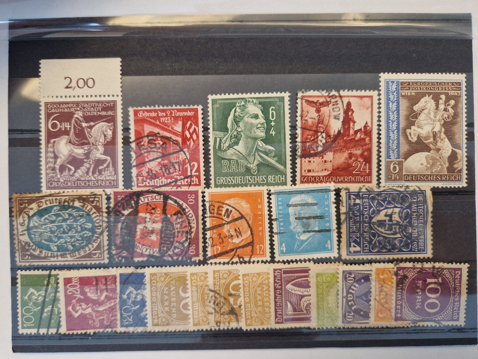 Tutti i francobolli: Deutsches Reich Briefmarken – Usato da St. Gallen venduto da Enrico_SG