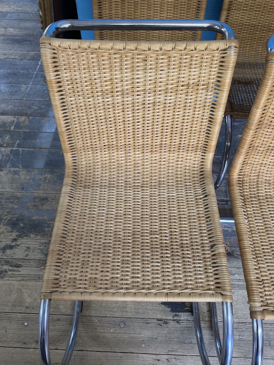Sedie: Vintage Freischwinger stuhlen 4 stk. – Usato da Schlieren venduto da Freundlich02 3