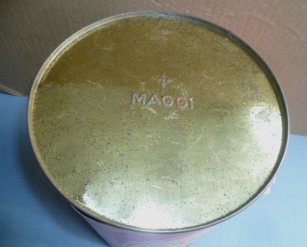 Contenitori & Simili: Blechdose MAGGI'S BOUILLON WÜRFEL 23 cm hoch – Usato da Effretikon venduto da Heimstudio 5