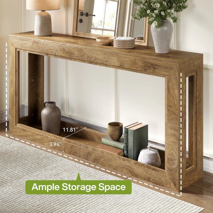 Tavoli: Konsolentisch 160cm schmal Holz modern – Nuovo e nell'imballaggio originale da Gretzenbach venduto da Genfi-Shop 5