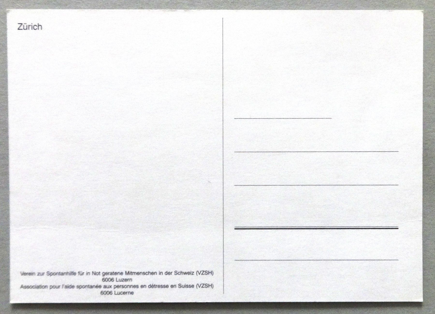 Cartes postales: Zürich – D'occasion à Fétigny par Billy2miny 1