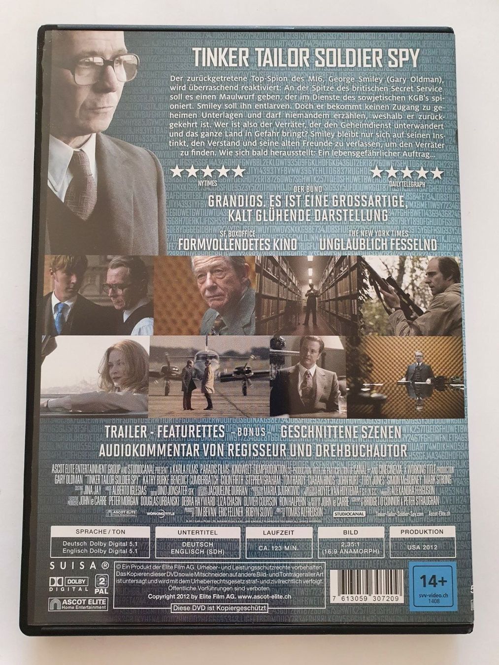 Alle DVDs: Tinker Tailor Soldier Spy – Gebraucht aus Oberdorf BL von BaldenEagle 1