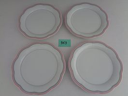 4 Dessertteller –Winterling Marktleuthen