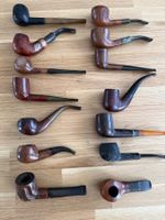 Sammlung 14 Pfeifen diverser Marken