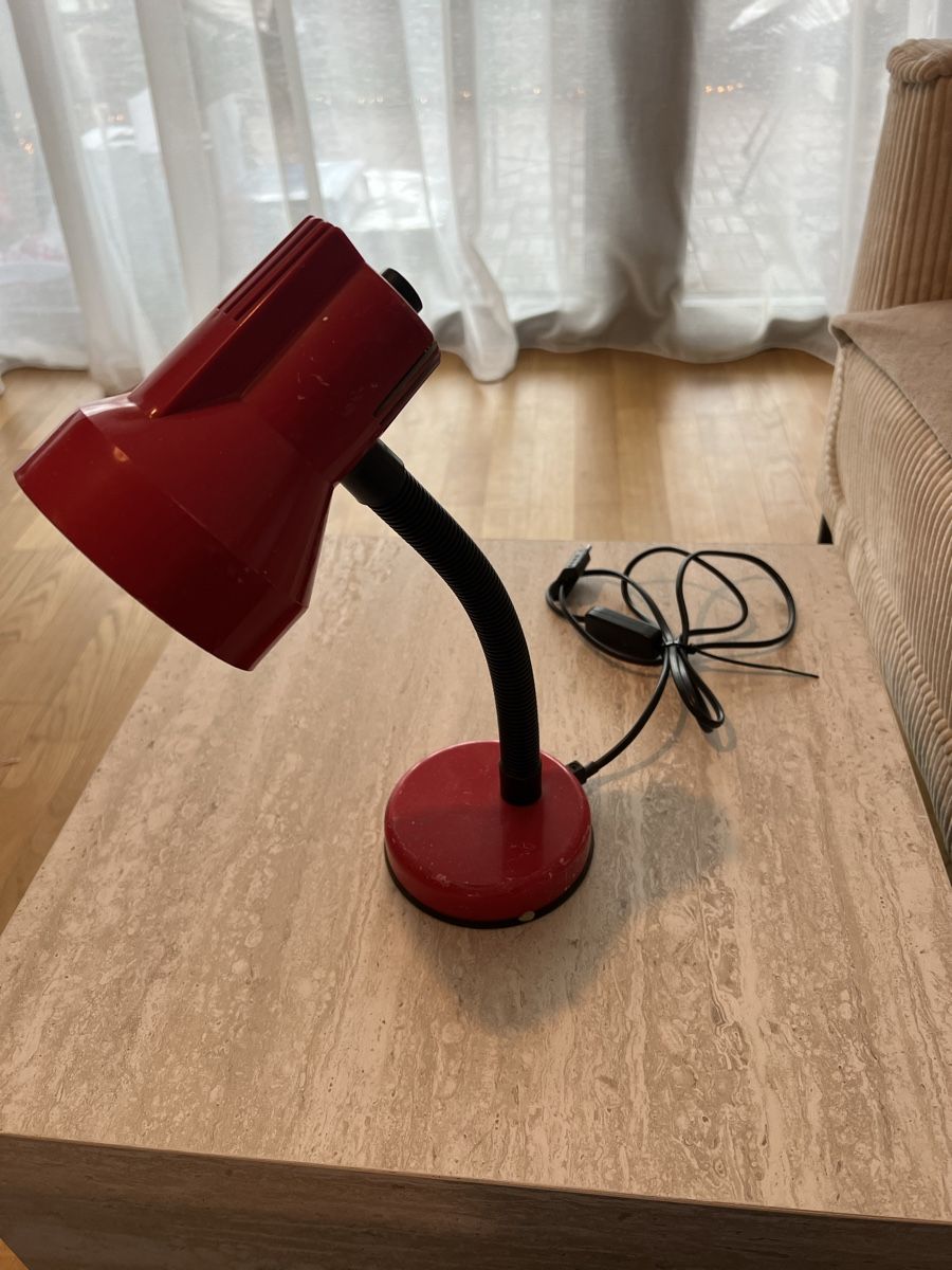 Lampade: Vinttage Lampe Rot – Usato da Glattpark(Opfikon) venduto da Kristina.swiss 3