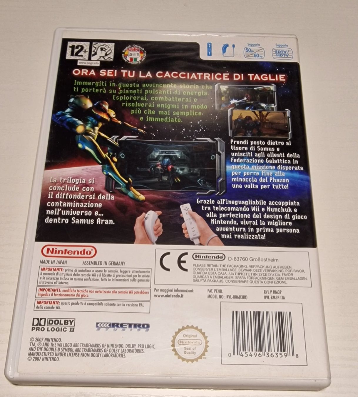 Nintendo Giochi: Wii Spiel Metroid Prime 3 – Usato da Bassersdorf venduto da ciao555 1