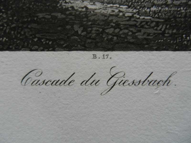 Stiche: Giessbach von Winterlin – Gebraucht aus Risch von Rischli15 2